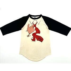 Vintage Rodney Dangerfield No Respect T Shirt Medium White Black Ragland 1980